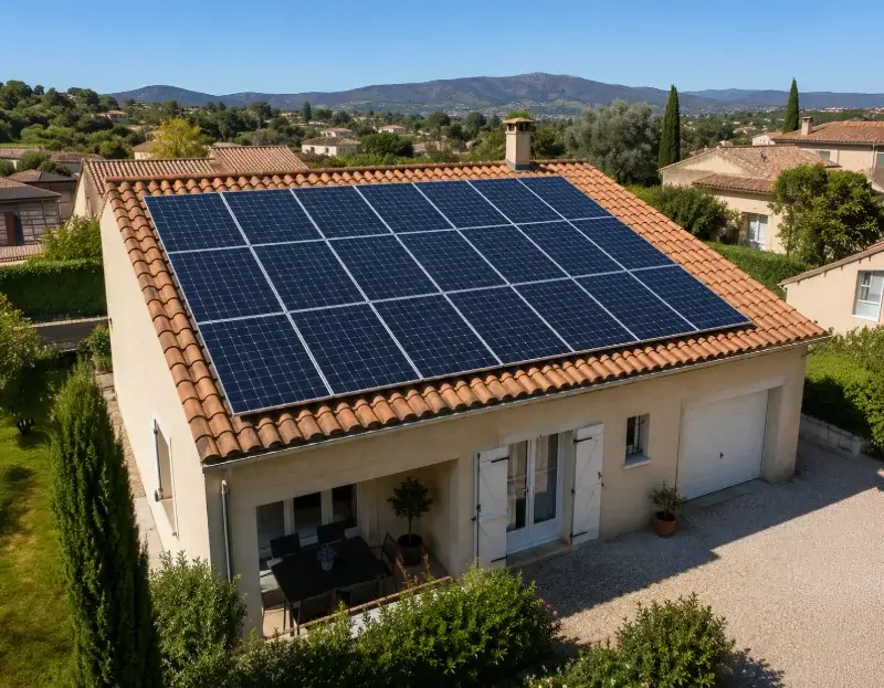 Prime à l'autoconsommation panneaux solaires Monoblet — aide financière de l'État